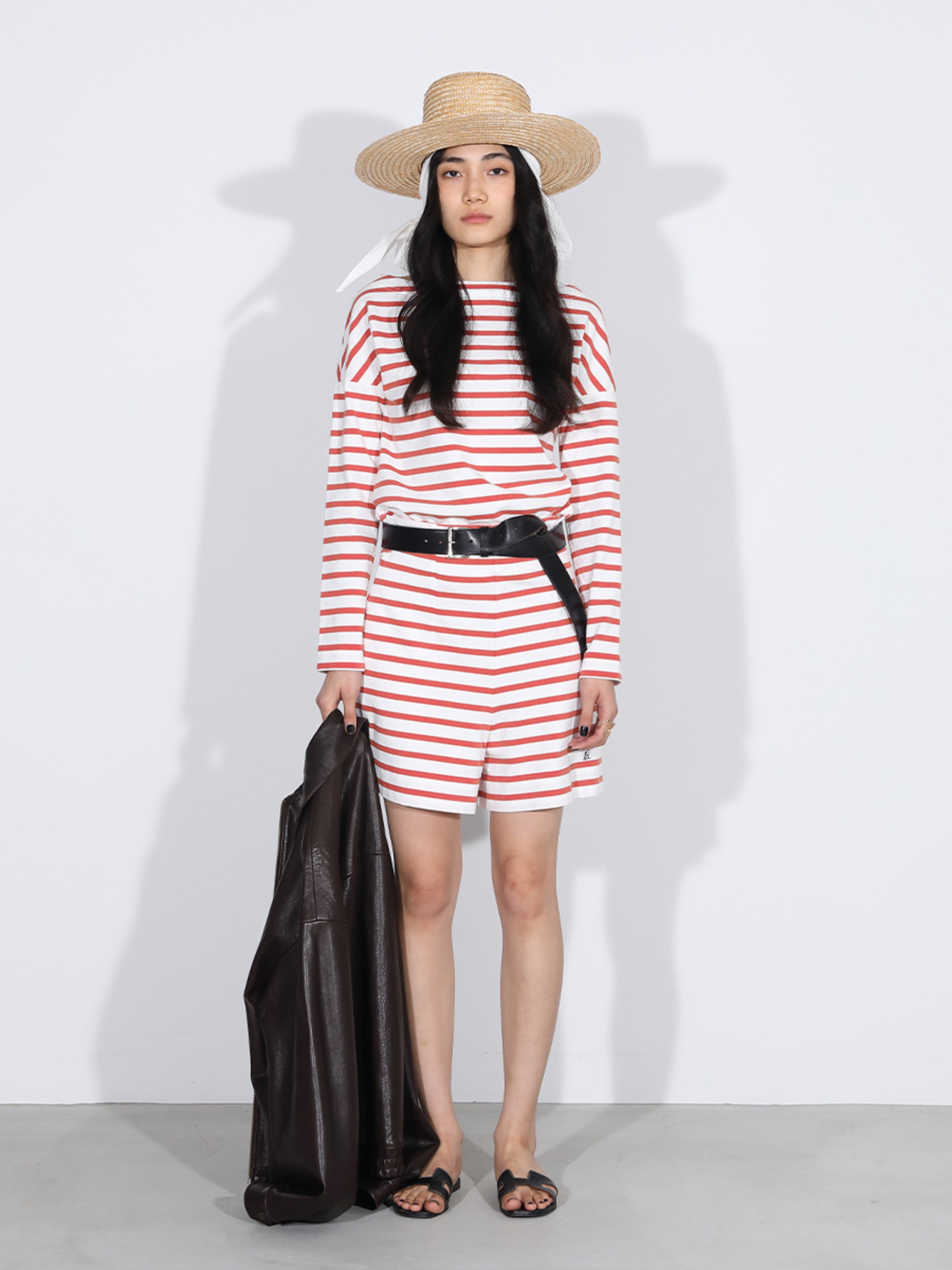 マディソンブルー　ハイウエストショートパンツ HIGH WAIST SHORTS BORDER | MADISONBLUE｜マディソンブルー公式サイト