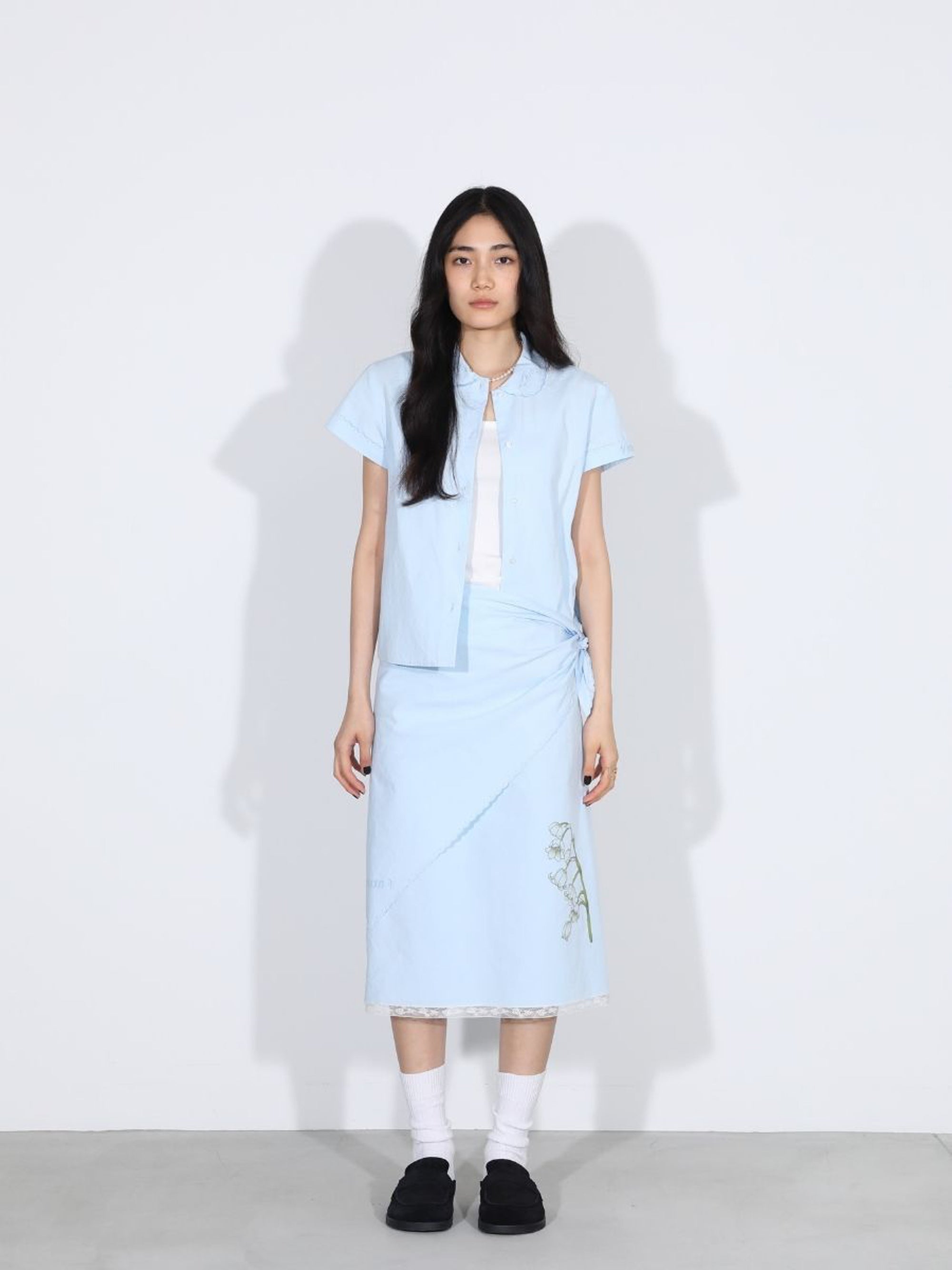 MIDDLE SKIRT MUGEUET C/LI | MADISONBLUE｜マディソンブルー公式サイト